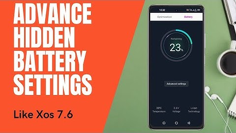 Advance and Hidden Battery Settings for All infinix mobiles | Like Xos 7.6