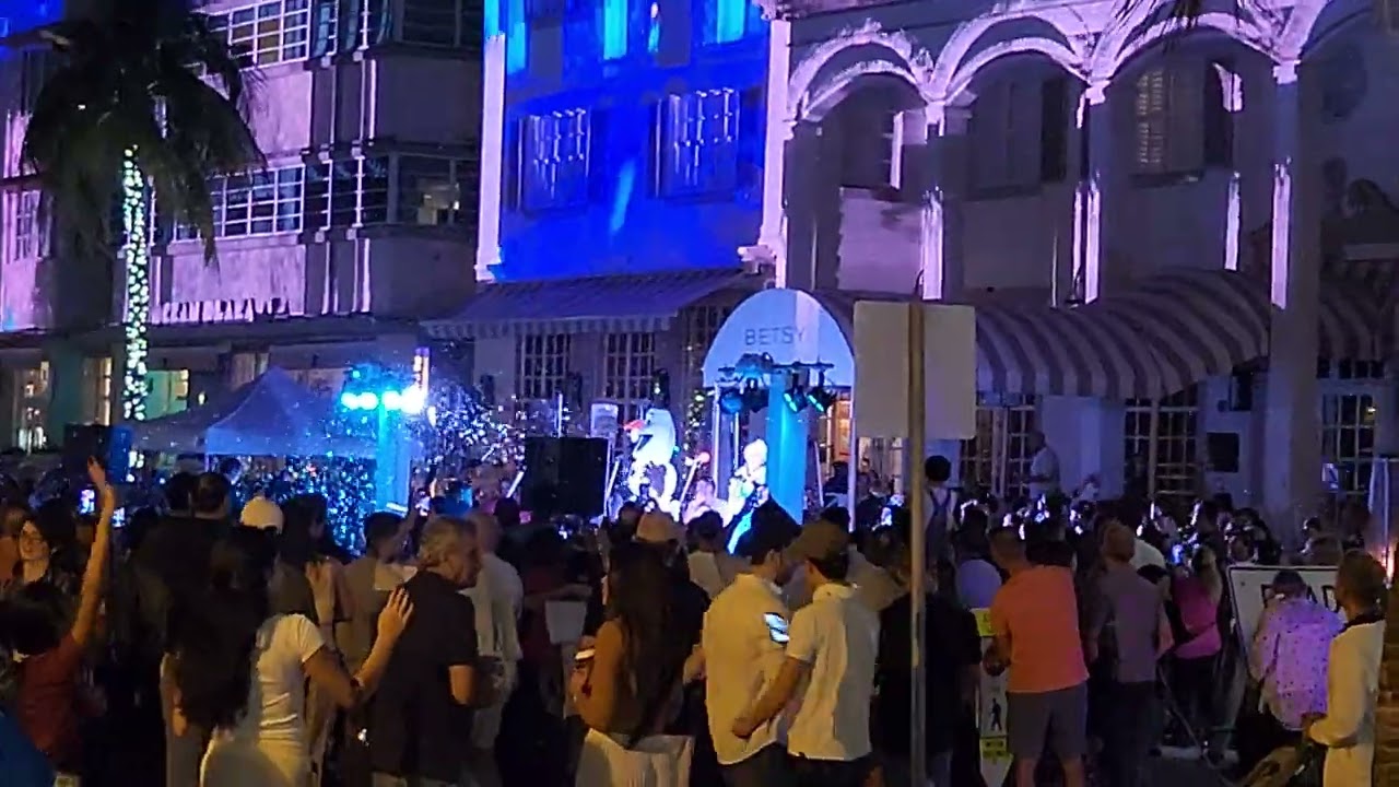 Festival de le luces Holydays in The Betsy. Miami Beac