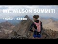 MT. WILSON SUMMIT, CAMPING AND MOUNTAIN RUNNING TRAINING VLOG | Sage Canaday