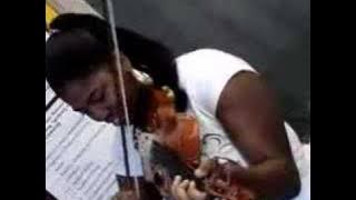 lollipop on violin