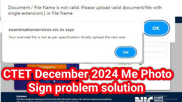 Document/File Name is not valid. Please upload valid document/file with single extension(.) in File