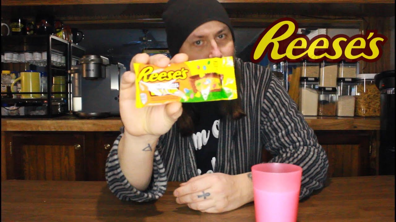 Reese's Spring Sprinkles Big Cup Review - YouTube