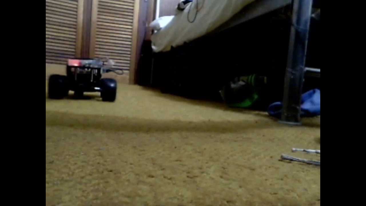 Raspberry Pi RC car Robot in action - YouTube