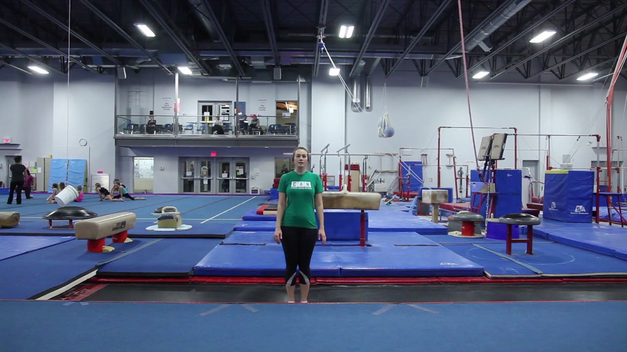 Gymnastics Video Model Star Jump YouTube