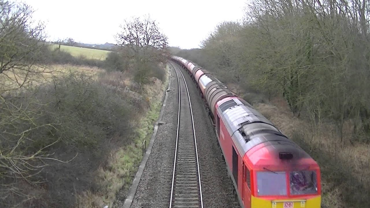 DBS 60017 on Murcro Tanks through Royal Wootton Bassett Canel 05/01/13