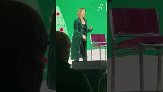 Ashley Williams on Kissing Andrew Walker!!! #hallmarkchristmasexperience #hallmarkchristmaskc