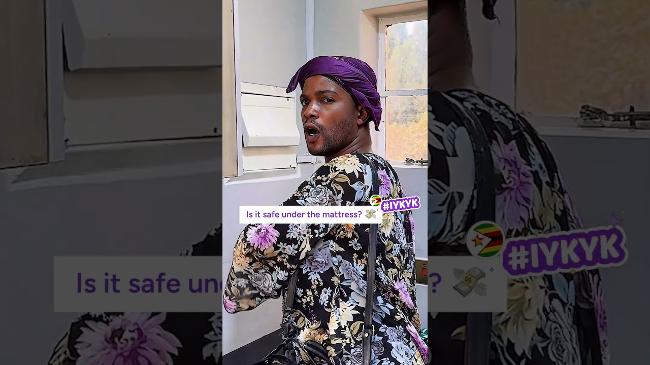 Mama jokes about how to keep money safe-  if you know, you know