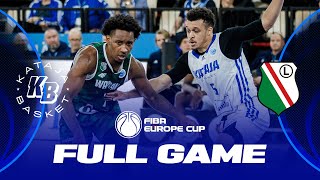 Kataja Basket v Legia Warszawa | Full Basketball Game | FIBA Europe Cup 2023