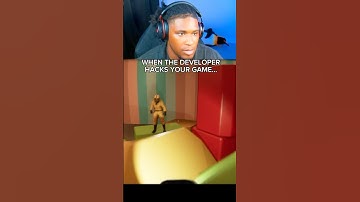WHEN THE DEVELOPER HACKS YOUR GAME… #gaming #trending #shorts
