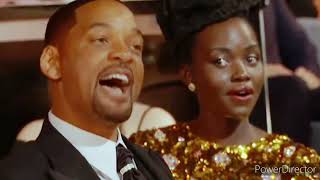 Slow motion version of Will Smith smacking Chris Rock at The Oscars overs Jada Pinkett Smith joke