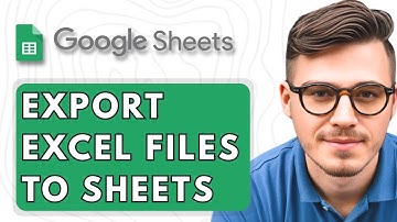How To Export Excel Files to Google Sheets [2025 Guide]