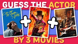 3 MOVIES 1 ACTOR - GUESS THE ACTOR BY 3 OF THEIR MOVIES 🎬 🎞️ | Movie Quiz screenshot 5