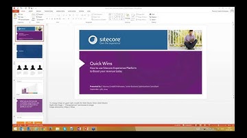 Webinar on Quick Wins with DMS - Sitecore Nordic