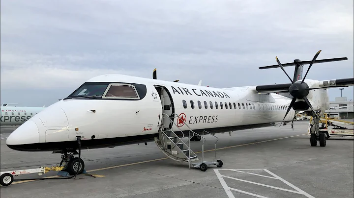 152 KILOMETRE FLIGHT | Air Canada Express Bombardier Q400 Economy Class Review | Montréal to Ottawa