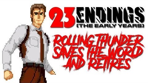 Story Breakdown: Rolling Thunder 2 (Genesis) - Defunct Games