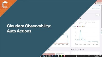 Cloudera Observability - Auto Actions
