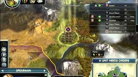 Civ 5 Online with friends ep 1 the begining of the game