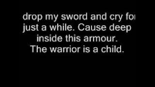 Download lagu Warrior is a child lyrics