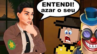 FINAL! contei pra policial sobre o PALHAÇO DO MAL (Grim Face Clown • E3)