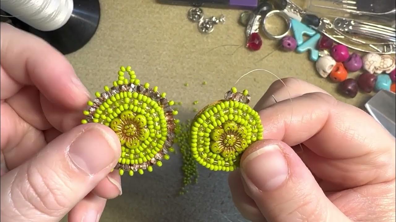 Beading A Picot Edge Choctaw Clover Beaded Earrings February 17