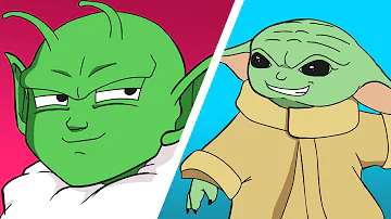 Dende vs Baby Yoda Rap Battle!