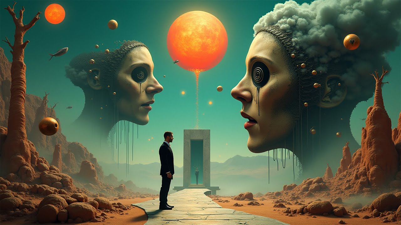 Exploring a Surreal Realm - AI Surreal Art Music Video