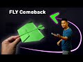 Best origami paper plane boomerang  origami paper plane easy