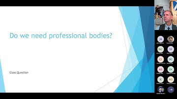 Professional Computing Practice - Professional Institutions