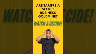 Are tariffs a secret business goldmine? #facts #financenews #money #youtubeshorts #finance #amzn
