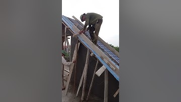 Ghép cốp pha mái chống nóng