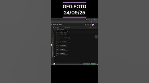 Design MinMax Queue | GFG POTD | 24/09/2025 #coding #gfg #potd #java