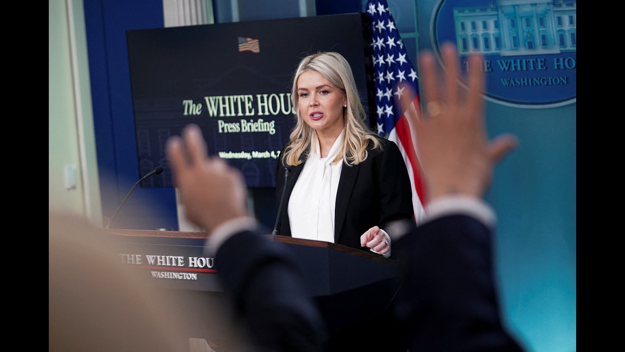Брифинг Белого дома с Кэролайн Ливитт Март 10_2026