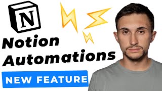 Notion Automations: Easy Tutorial (It's FINALLY here.) ⚡