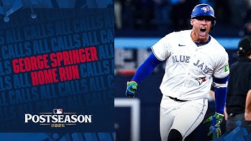 ALL CALLS of George Springer