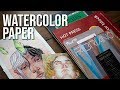 My Favorite (and least favorite) Watercolor Papers!