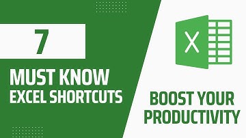 7 Must Know Excel Shortcuts You Won