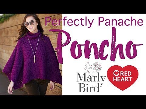 How to Crochet Perfectly Panache Chic Poncho by Kristin Omdahl