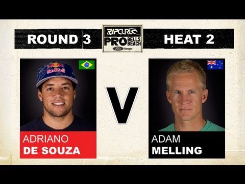 Round 3 Heat 2 – Adriano De Souza vs Adam Meling