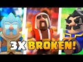 3x wizard deck clash royale