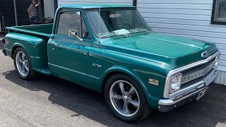 Test Drive 1969 C-10 SWB SOLD $20,900 Maple Motors #1127