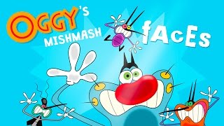 Oggy's Mishmash - Faces - Oggy & The Cockroaches Special!