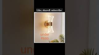 "One wall lamp can completely change the mood of your room! ✨💡"#WallLamp #HomeDecor #LightingIdeas