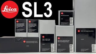 NEW Leica SL3 | All Accessories Explained | Handgrip, Studio Charging Kit, etc.