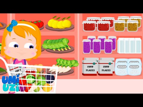 Carrello della Spesa Canzone e Di Più Video Per Bambini In Età Prescolare