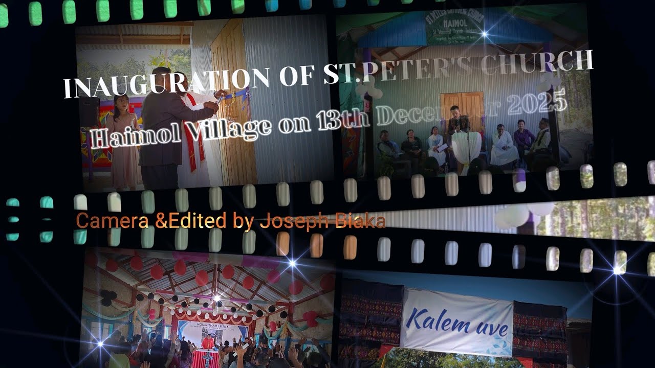 St.Petes's church Haimol Village.Church Inauguration 