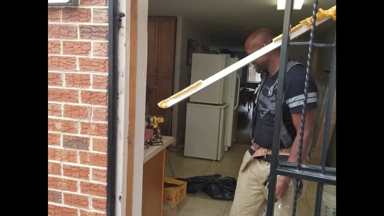 Removing and installing patio door YouTube