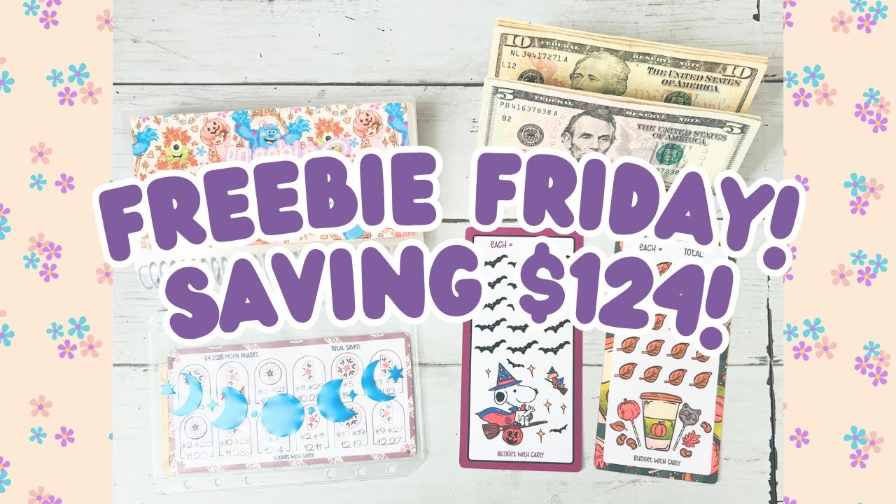 FREEBIE FRIDAY! Saving $124 for Sinking Funds with Savings Challenges ...