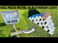 46KG ScrapYard Stadium Light Meltdown - Trash To Treasure - ASMR Metal Melting -Bulk BigStackD Bars