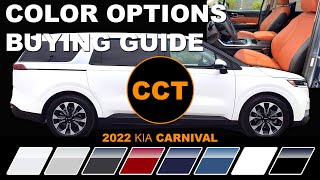 2022 Kia Carnival - Color Options Buying Guide