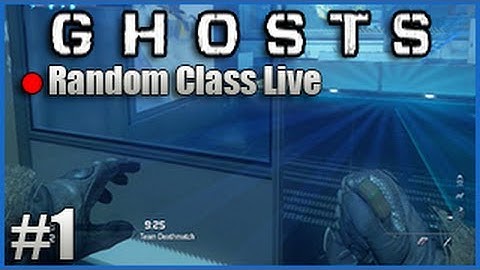 "Moonwalking" - Random Class Setup #1 - (COD Ghost Multiplayer)
